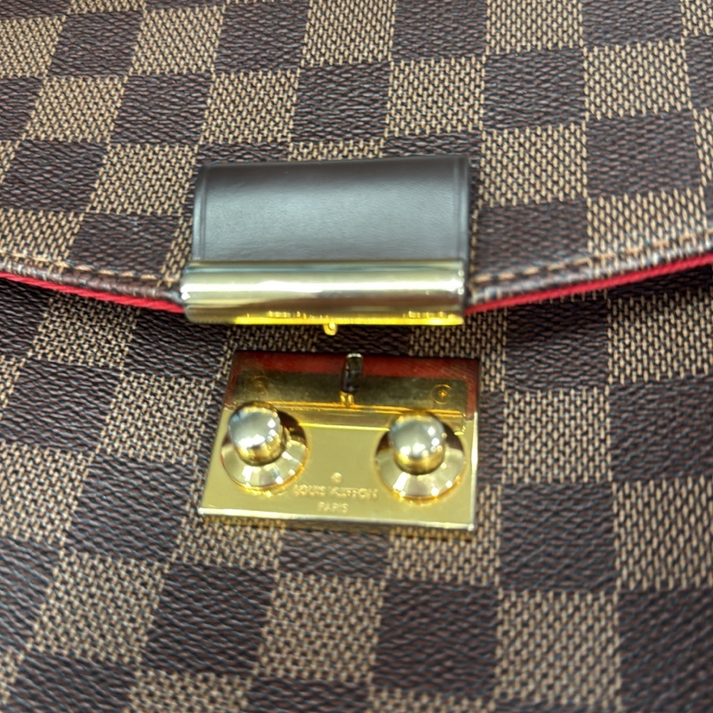 Louis Vuitton Brown Damier Ebene Satchel - Picture 10 of 13